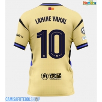 Camisa de time de futebol Barcelona Lamine Yamal #10 Replicas 2º Equipamento 2025-26 Manga Curta